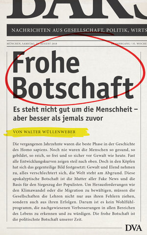 Buchcover Frohe Botschaft | Walter Wüllenweber | EAN 9783421048226 | ISBN 3-421-04822-3 | ISBN 978-3-421-04822-6