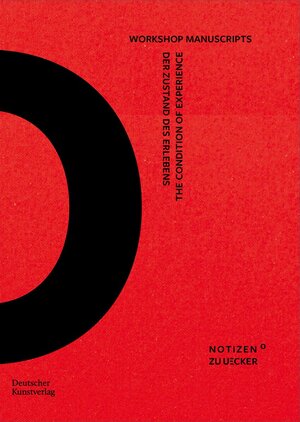 Buchcover Der Zustand des Erlebens – The Condition of Experience  | EAN 9783422802933 | ISBN 3-422-80293-2 | ISBN 978-3-422-80293-3