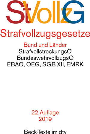 Buchcover Strafvollzugsgesetze  | EAN 9783423055239 | ISBN 3-423-05523-5 | ISBN 978-3-423-05523-9