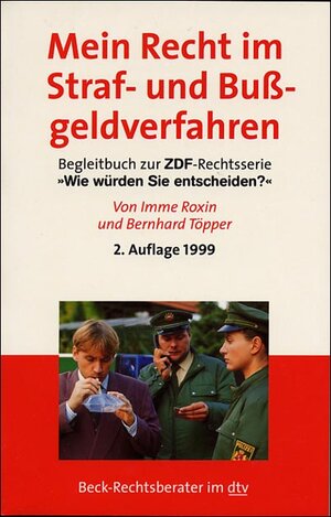 Buchcover Mein Recht im Straf- und Bussgeldverfahren | Imme Roxin | EAN 9783423056441 | ISBN 3-423-05644-4 | ISBN 978-3-423-05644-1