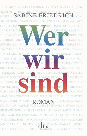 Buchcover Wer wir sind | Sabine Friedrich | EAN 9783423280037 | ISBN 3-423-28003-4 | ISBN 978-3-423-28003-7