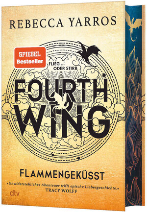 Buchcover Fourth Wing – Flammengeküsst | Rebecca Yarros | EAN 9783423284127 | ISBN 3-423-28412-9 | ISBN 978-3-423-28412-7