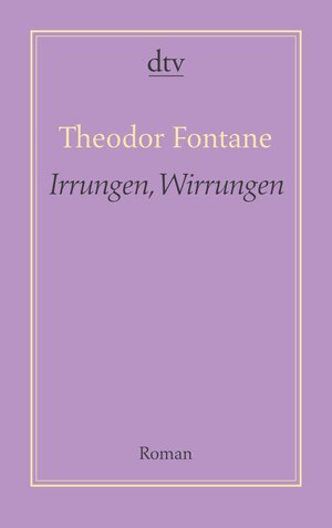 Buchcover Irrungen, Wirrungen | Theodor Fontane | EAN 9783423402477 | ISBN 3-423-40247-4 | ISBN 978-3-423-40247-7