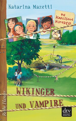 Buchcover Die Karlsson-Kinder Wikinger und Vampire | Katarina Mazetti | EAN 9783423427449 | ISBN 3-423-42744-2 | ISBN 978-3-423-42744-9