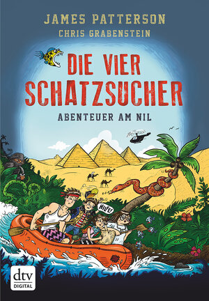 Buchcover Die vier Schatzsucher - Abenteuer am Nil , Band 2 | James Patterson | EAN 9783423430319 | ISBN 3-423-43031-1 | ISBN 978-3-423-43031-9