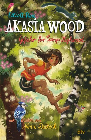 Buchcover Akasia Wood – Gefahr für Camp Highwood | Elliott Pine | EAN 9783423441841 | ISBN 3-423-44184-4 | ISBN 978-3-423-44184-1
