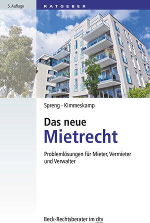 Buchcover Das neue Mietrecht  | EAN 9783423507448 | ISBN 3-423-50744-6 | ISBN 978-3-423-50744-8