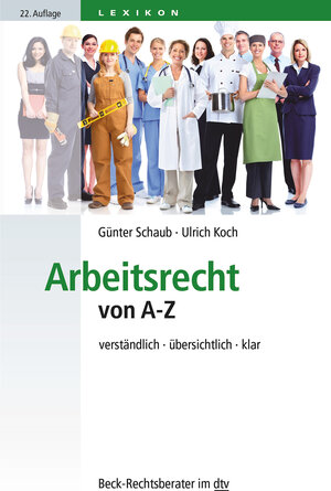 Buchcover Arbeitsrecht von A-Z  | EAN 9783423512213 | ISBN 3-423-51221-0 | ISBN 978-3-423-51221-3