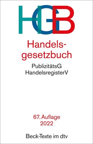 Buchcover Handelsgesetzbuch | Holger Fleischer | EAN 9783423531306 | ISBN 3-423-53130-4 | ISBN 978-3-423-53130-6