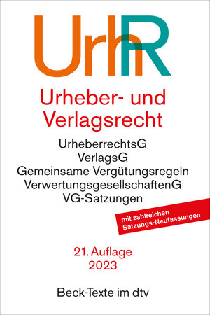 Buchcover Urheber- und Verlagsrecht  | EAN 9783423532075 | ISBN 3-423-53207-6 | ISBN 978-3-423-53207-5