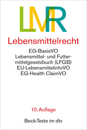 Buchcover Lebensmittelrecht  | EAN 9783423532495 | ISBN 3-423-53249-1 | ISBN 978-3-423-53249-5