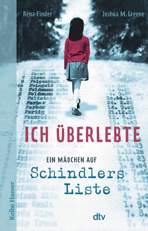 Buchcover Ich überlebte | Rena Finder | EAN 9783423627924 | ISBN 3-423-62792-1 | ISBN 978-3-423-62792-4