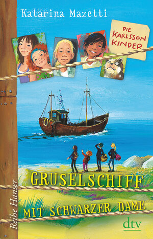 Buchcover Die Karlsson-Kinder Gruselschiff mit schwarzer Dame | Katarina Mazetti | EAN 9783423640213 | ISBN 3-423-64021-9 | ISBN 978-3-423-64021-3