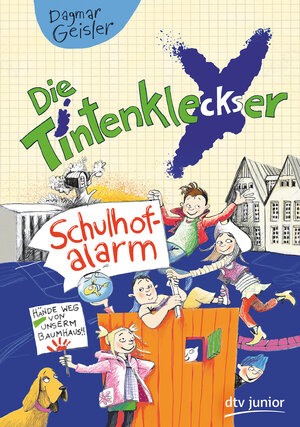 Buchcover Die Tintenkleckser - Schulhofalarm | Dagmar Geisler | EAN 9783423761437 | ISBN 3-423-76143-1 | ISBN 978-3-423-76143-7
