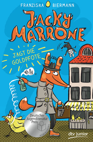 Buchcover Jacky Marrone jagt die Goldpfote | Franziska Biermann | EAN 9783423762304 | ISBN 3-423-76230-6 | ISBN 978-3-423-76230-4