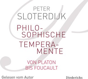 Buchcover Philosophische Temperamente | Peter Sloterdijk | EAN 9783424390049 | ISBN 3-424-39004-6 | ISBN 978-3-424-39004-9