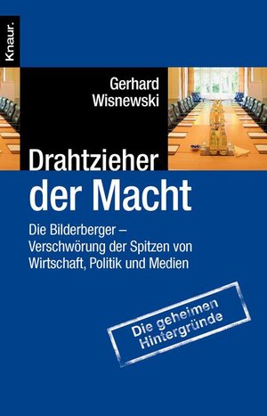 Buchcover Drahtzieher der Macht | Gerhard Wisnewski | EAN 9783426401408 | ISBN 3-426-40140-1 | ISBN 978-3-426-40140-8