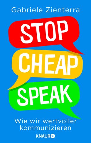 Buchcover Stop Cheap Speak | Gabriele Zienterra | EAN 9783426427996 | ISBN 3-426-42799-0 | ISBN 978-3-426-42799-6