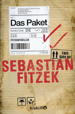 Buchcover Das Paket | Sebastian Fitzek | EAN 9783426510186 | ISBN 3-426-51018-9 | ISBN 978-3-426-51018-6