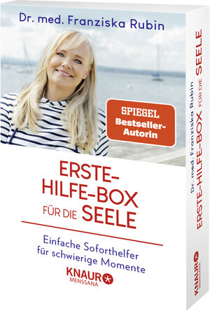 Buchcover Die Erste-Hilfe-Box für die Seele | Franziska Rubin | EAN 9783426659137 | ISBN 3-426-65913-1 | ISBN 978-3-426-65913-7