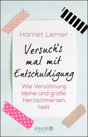 Buchcover Versuch's mal mit Entschuldigung | Harriet Lerner | EAN 9783426675496 | ISBN 3-426-67549-8 | ISBN 978-3-426-67549-6