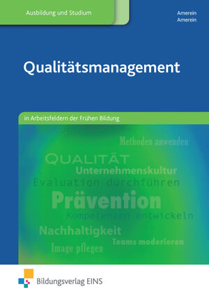 Buchcover Qualitätsmanagement | Bärbel Amerein | EAN 9783427506409 | ISBN 3-427-50640-1 | ISBN 978-3-427-50640-9