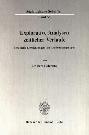 Buchcover Explorative Analysen zeitlicher Verläufe. | Bernd Martens | EAN 9783428072217 | ISBN 3-428-07221-9 | ISBN 978-3-428-07221-7