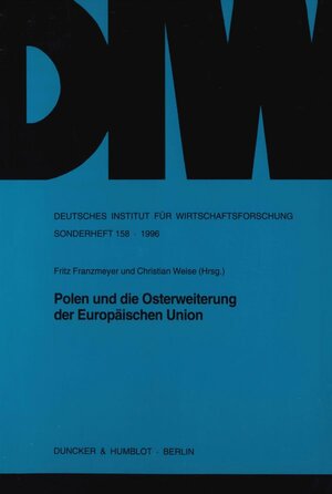 Buchcover Polen und die Osterweiterung der Europäischen Union.  | EAN 9783428087686 | ISBN 3-428-08768-2 | ISBN 978-3-428-08768-6