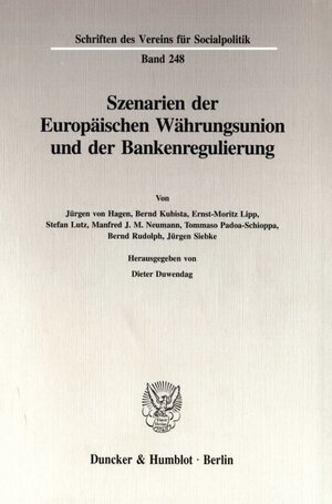 Buchcover Szenarien der Europäischen Währungsunion und der Bankenregulierung.  | EAN 9783428089604 | ISBN 3-428-08960-X | ISBN 978-3-428-08960-4