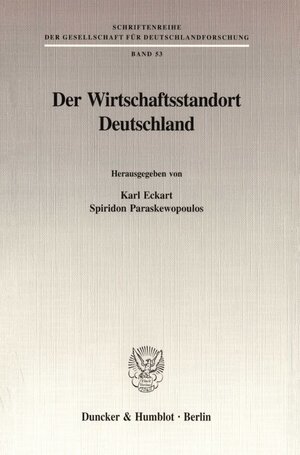 Buchcover Der Wirtschaftsstandort Deutschland.  | EAN 9783428091782 | ISBN 3-428-09178-7 | ISBN 978-3-428-09178-2