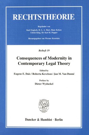 Buchcover Consequences of Modernity in Contemporary Legal Theory.  | EAN 9783428092406 | ISBN 3-428-09240-6 | ISBN 978-3-428-09240-6