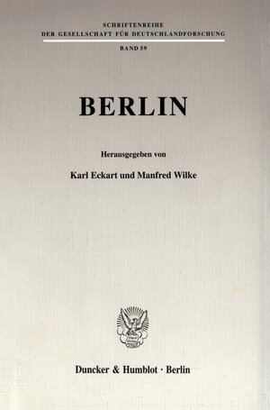 Buchcover Berlin.  | EAN 9783428094301 | ISBN 3-428-09430-1 | ISBN 978-3-428-09430-1