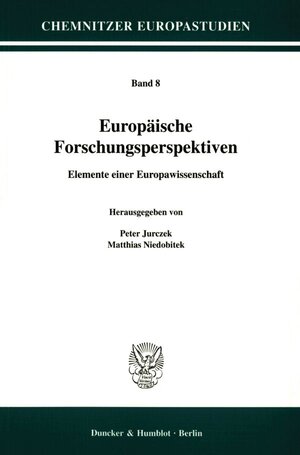 Buchcover Europäische Forschungsperspektiven.  | EAN 9783428127146 | ISBN 3-428-12714-5 | ISBN 978-3-428-12714-6