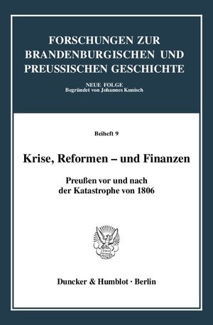 Buchcover Krise, Reformen - und Finanzen.  | EAN 9783428128525 | ISBN 3-428-12852-4 | ISBN 978-3-428-12852-5