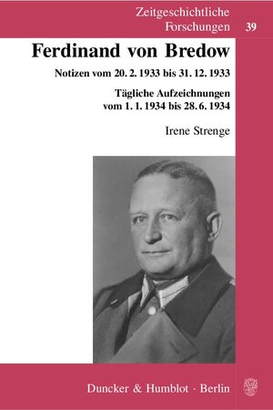 Buchcover Ferdinand von Bredow. | Irene Strenge | EAN 9783428129607 | ISBN 3-428-12960-1 | ISBN 978-3-428-12960-7