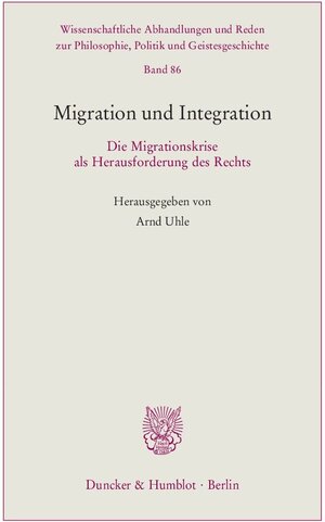 Buchcover Migration und Integration.  | EAN 9783428151400 | ISBN 3-428-15140-2 | ISBN 978-3-428-15140-0