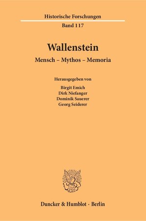 Buchcover Wallenstein.  | EAN 9783428154289 | ISBN 3-428-15428-2 | ISBN 978-3-428-15428-9