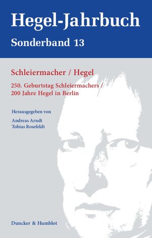 Buchcover Schleiermacher - Hegel.  | EAN 9783428156344 | ISBN 3-428-15634-X | ISBN 978-3-428-15634-4
