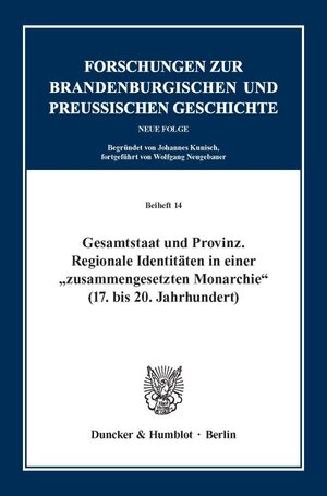 Buchcover Gesamtstaat und Provinz.  | EAN 9783428158348 | ISBN 3-428-15834-2 | ISBN 978-3-428-15834-8