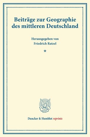 Buchcover Beiträge zur Geographie des mittleren Deutschland.  | EAN 9783428170623 | ISBN 3-428-17062-8 | ISBN 978-3-428-17062-3
