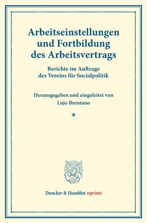 Buchcover Arbeitseinstellungen und Fortbildung des Arbeitsvertrags.  | EAN 9783428172924 | ISBN 3-428-17292-2 | ISBN 978-3-428-17292-4