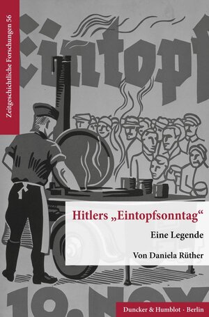 Buchcover Hitlers "Eintopfsonntag". | Daniela Rüther | EAN 9783428180561 | ISBN 3-428-18056-9 | ISBN 978-3-428-18056-1