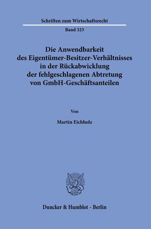 Buchcover ISBN 9783428181834