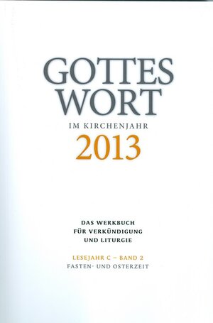 Buchcover Gottes Wort im Kirchenjahr  | EAN 9783429035600 | ISBN 3-429-03560-0 | ISBN 978-3-429-03560-0