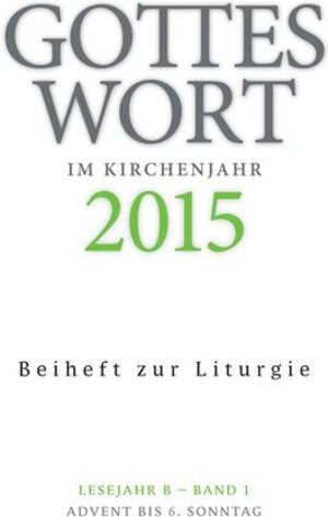 Buchcover Gottes Wort im Kirchenjahr  | EAN 9783429037871 | ISBN 3-429-03787-5 | ISBN 978-3-429-03787-1