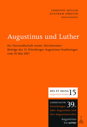 Buchcover Augustinus und Luther  | EAN 9783429042509 | ISBN 3-429-04250-X | ISBN 978-3-429-04250-9