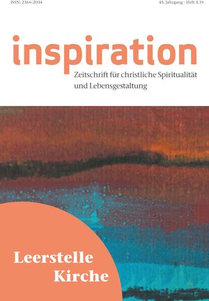 Buchcover Inspiration 3/2019  | EAN 9783429050603 | ISBN 3-429-05060-X | ISBN 978-3-429-05060-3