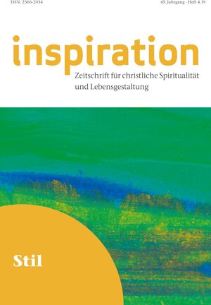 Buchcover Inspiration 4/2019  | EAN 9783429050610 | ISBN 3-429-05061-8 | ISBN 978-3-429-05061-0