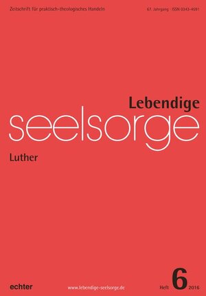 Buchcover Lebendige Seelsorge 6/2016 | Erich Garhammer | EAN 9783429062835 | ISBN 3-429-06283-7 | ISBN 978-3-429-06283-5