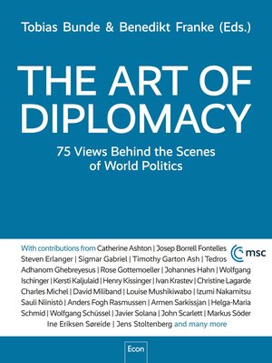 Buchcover The Art of Diplomacy | Tobias Bunde | EAN 9783430210775 | ISBN 3-430-21077-1 | ISBN 978-3-430-21077-5